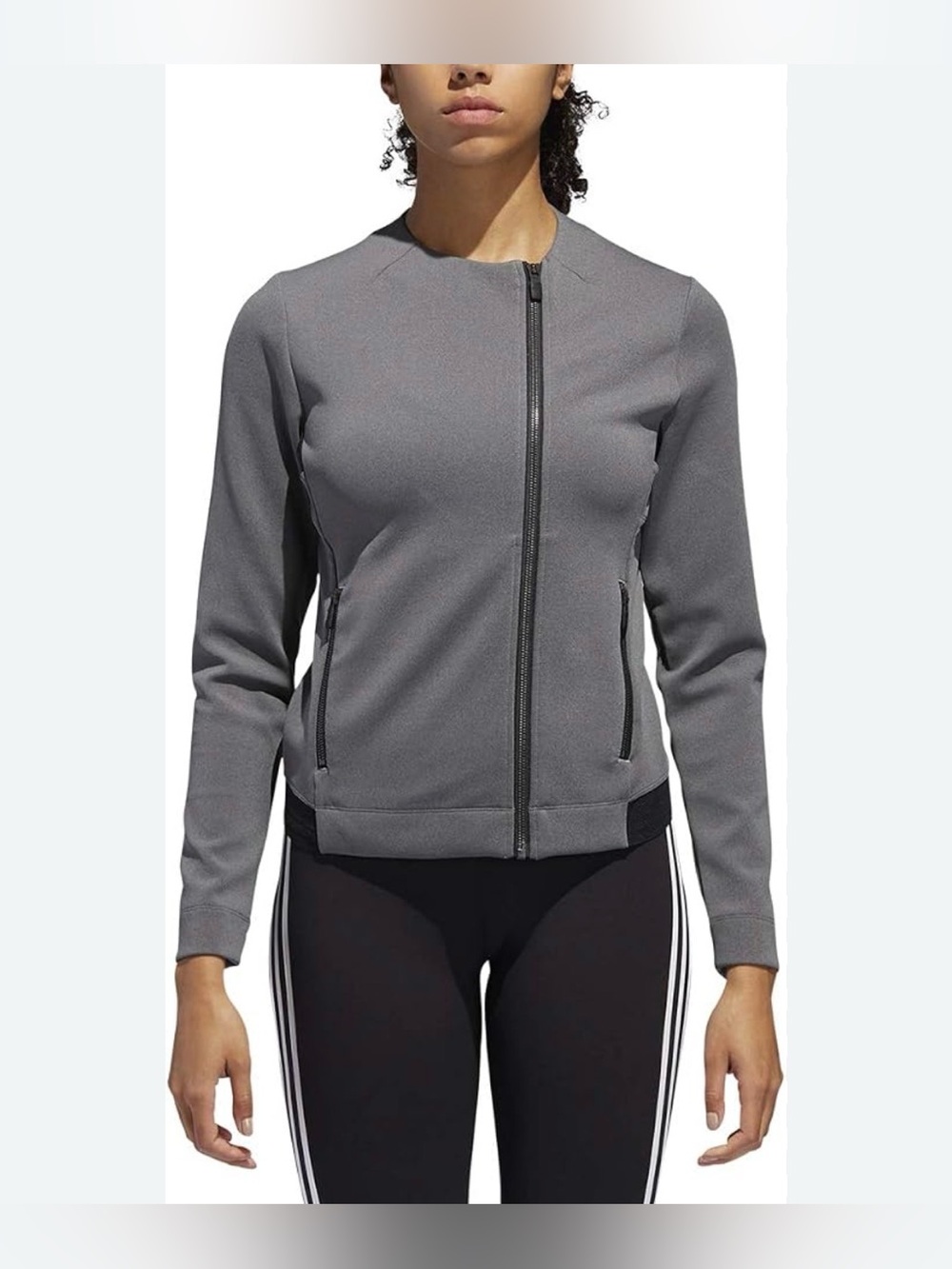 Womens adidas Training Tailored Moto Jacket Size Large